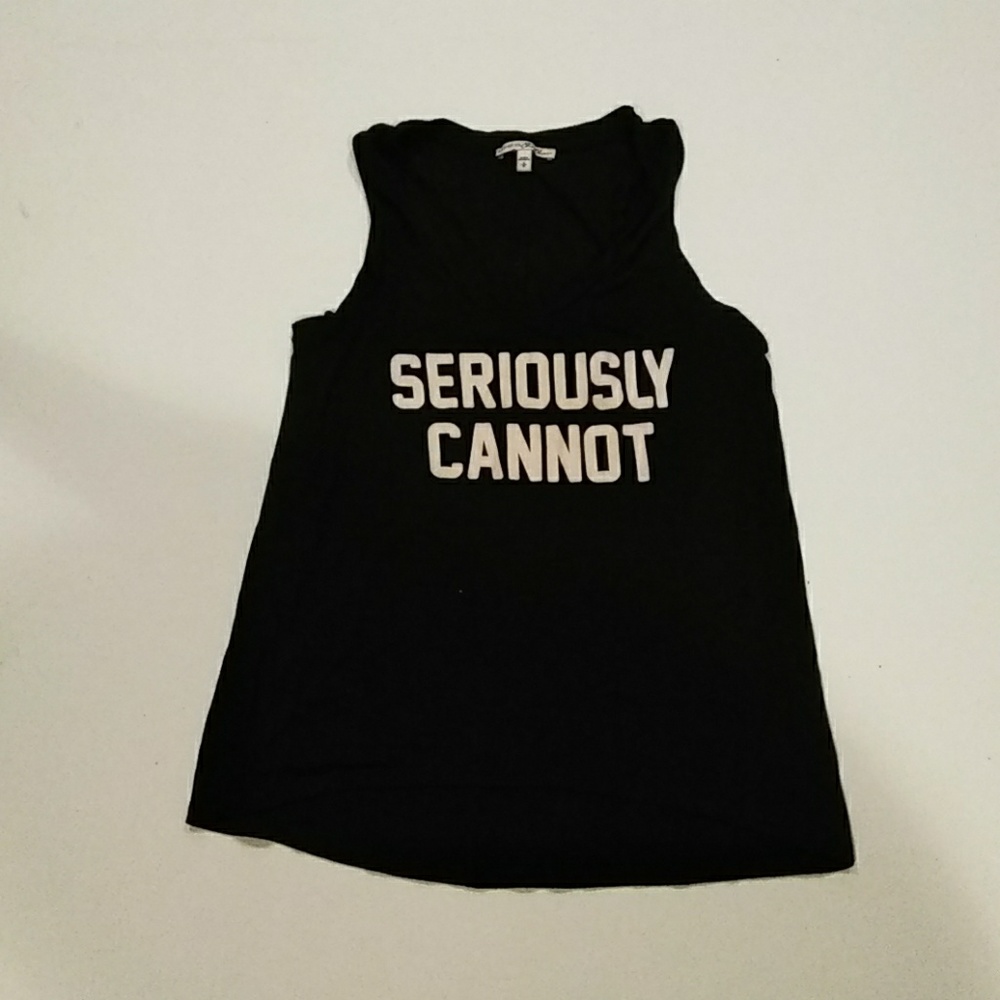 Express "Seriously Cannot" tank
